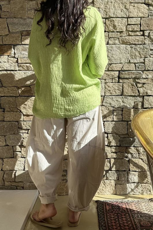 Cova Santa Relaxed Top Twist of Lime /6=